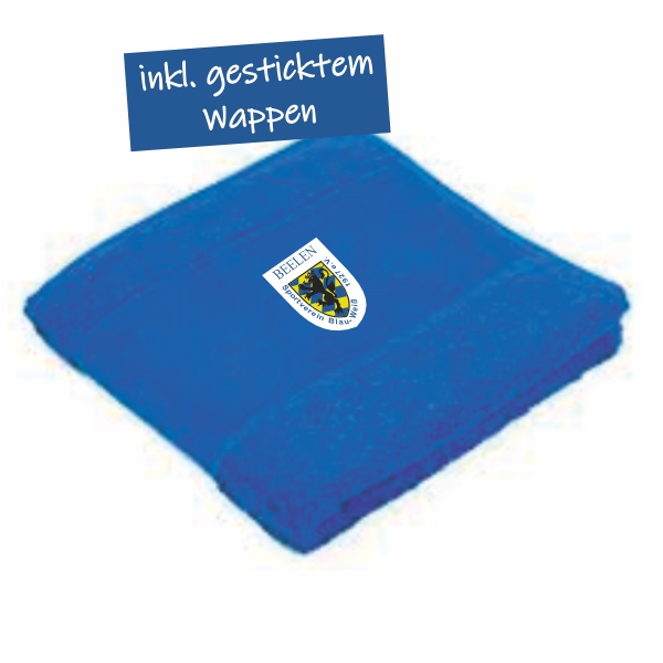Frottier-Duschtuch mit Logostick